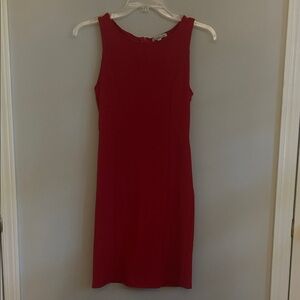 Charlotte Russe Red Sleeveless Mini Dress